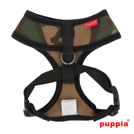 Puppia Soft Harness Camo