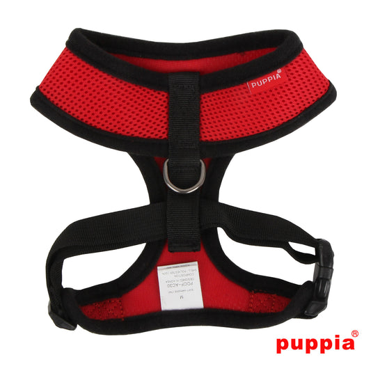 Puppia Soft Harness Red