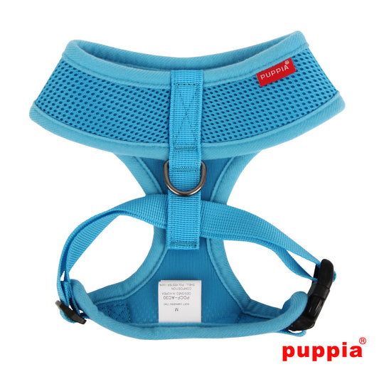Puppia Soft Harness Sky Blue
