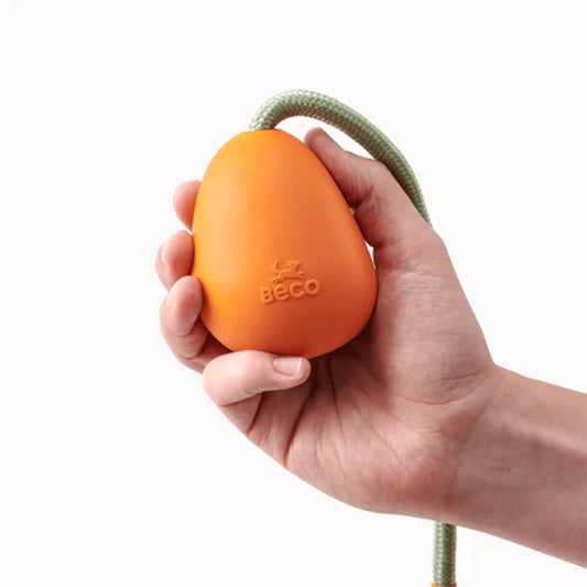 Beco Rubber Slinger Pebble for Fetch