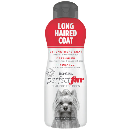 TropiClean PerfectFur Shampoo for Long Haired Coat