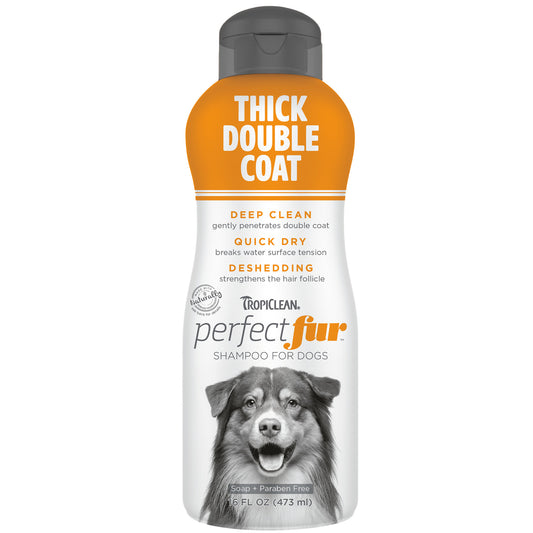 TropiClean PerfectFur Shampoo Thick Double Coat