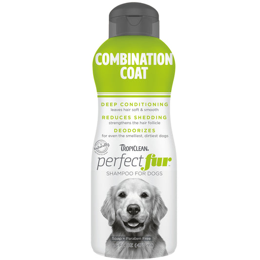 TropiClean PerfectFur Combination Coat Shampoo