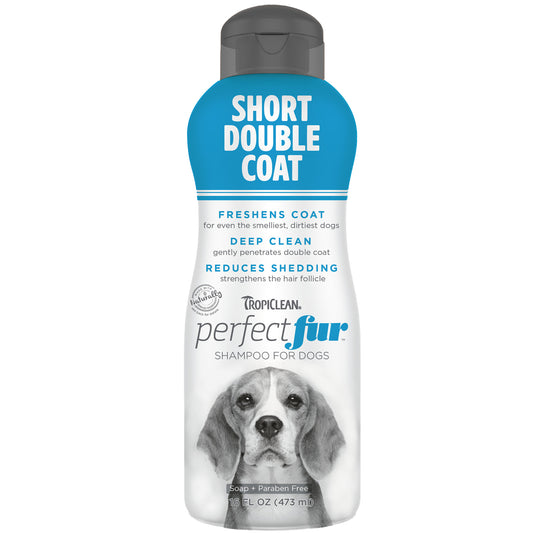 TropiClean PerfectFur Shampoo for Short Double Coat