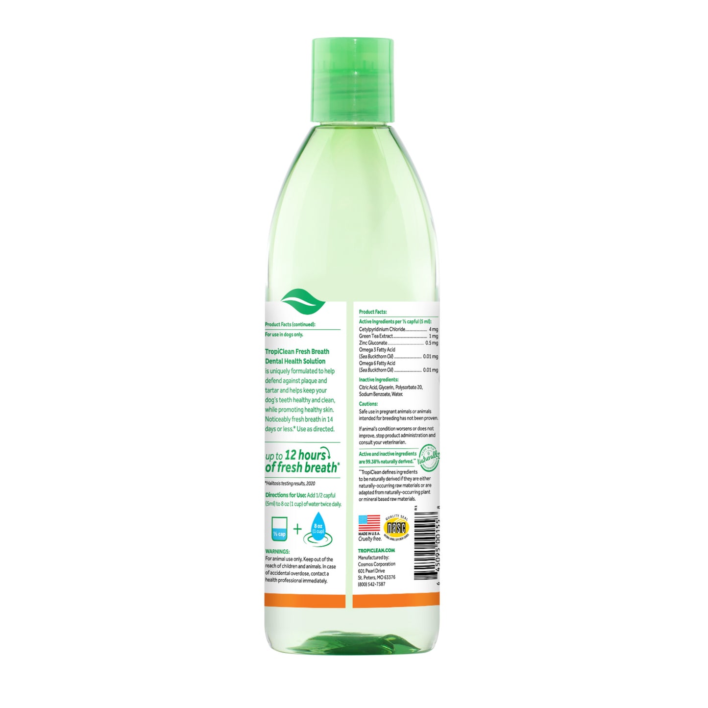 TropiClean Fresh Breath Dental Health Solution