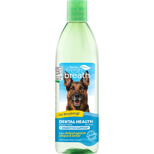 TropiClean Fresh Breath Dental Health Solution plus Digestive Support
