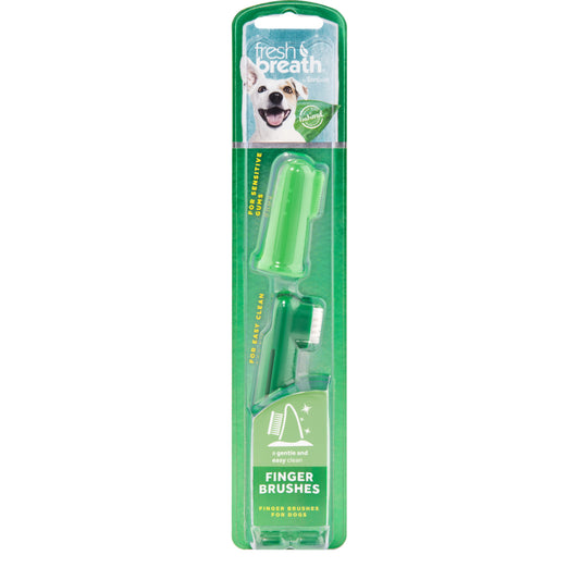 TropiClean Fresh Breath Finger Brushes 2pk