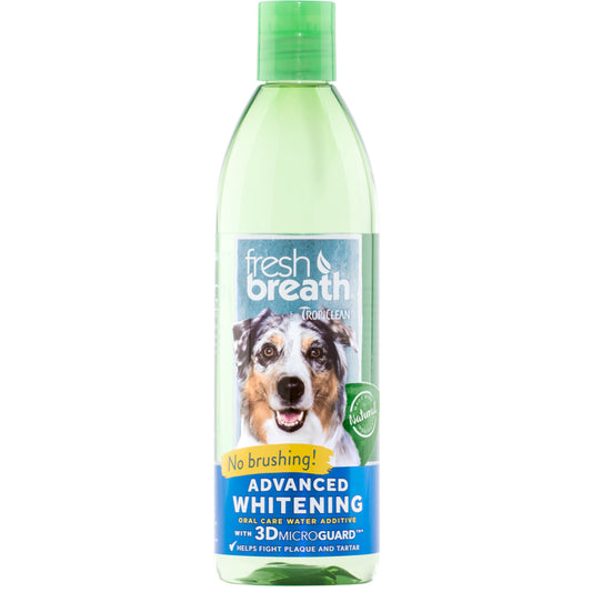 TropiClean Fresh Breath Advance Whitening Dental Health Solution