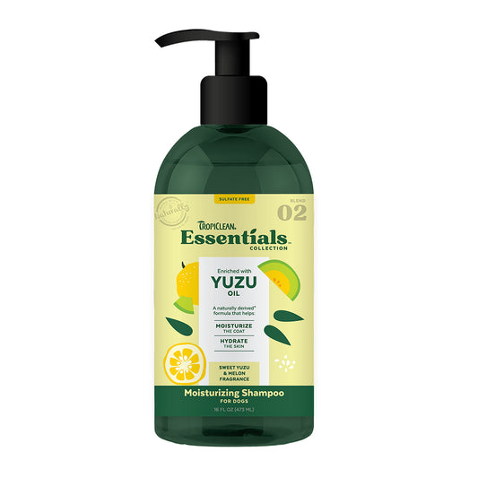TropiClean Essentials Yuzu Fruit Shampoo