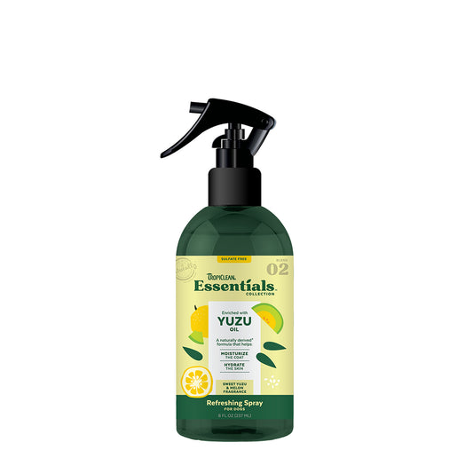 TropiClean Essentials Yuzu Fruit Deodorizing Spray