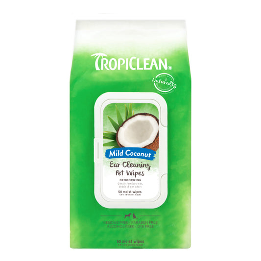 TropiClean Ear Wipes 50pk