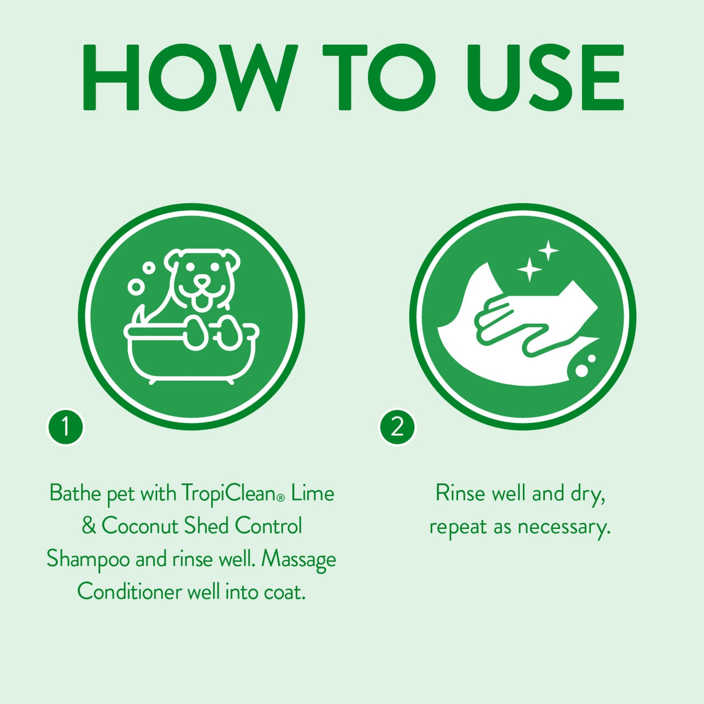 TropiClean Lime & Cocoa Butter Shed Control Conditioner