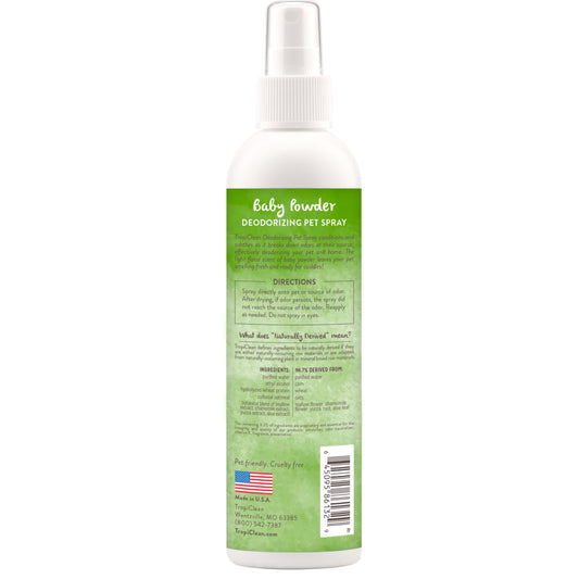 TropiClean Deodorizing Spray Baby Powder 236mL