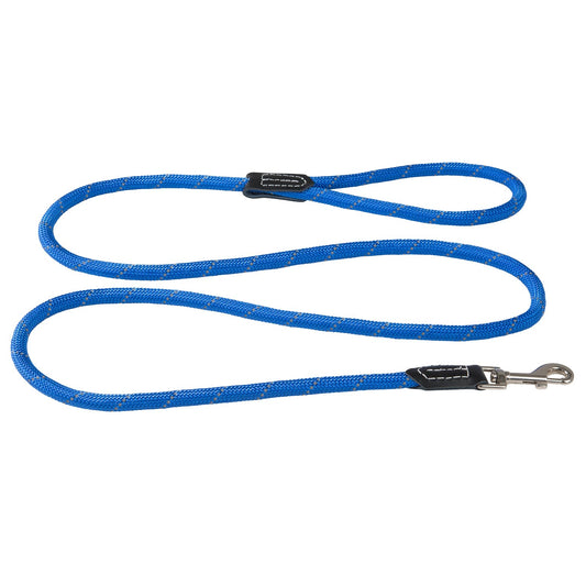 Rogz Classic Rope Lead Blue