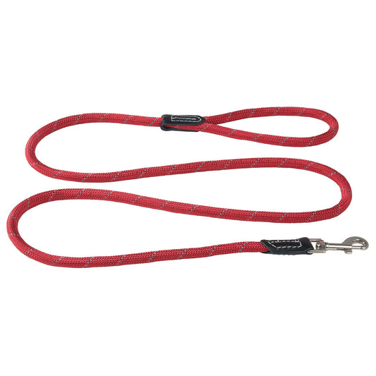 Rogz Classic Rope Lead Red