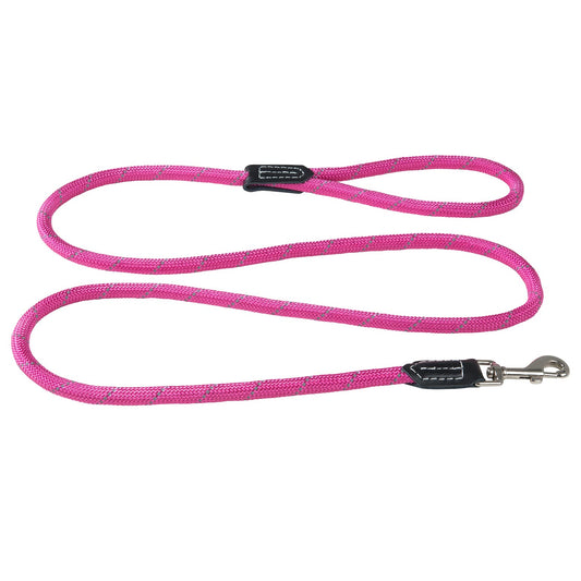 Rogz Classic Rope Lead Pink