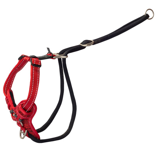Rogz Control Stop Pull Harness Red