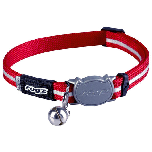 Rogz Alleycat Safety Release Collar Red