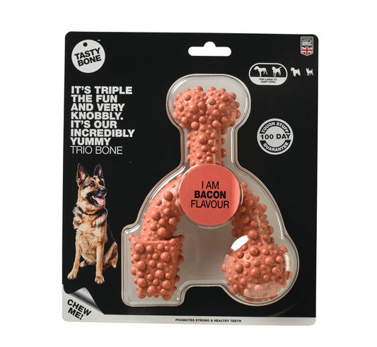 Tasty Bone Nylon Trio Bacon