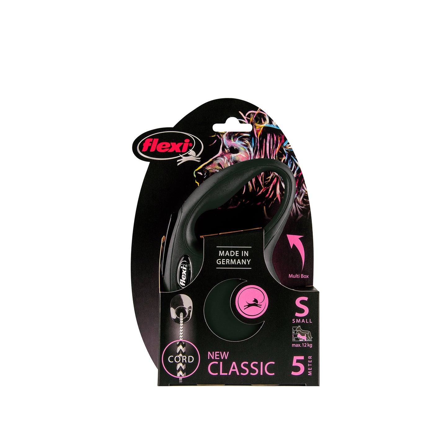 Flexi Classic Cord Black