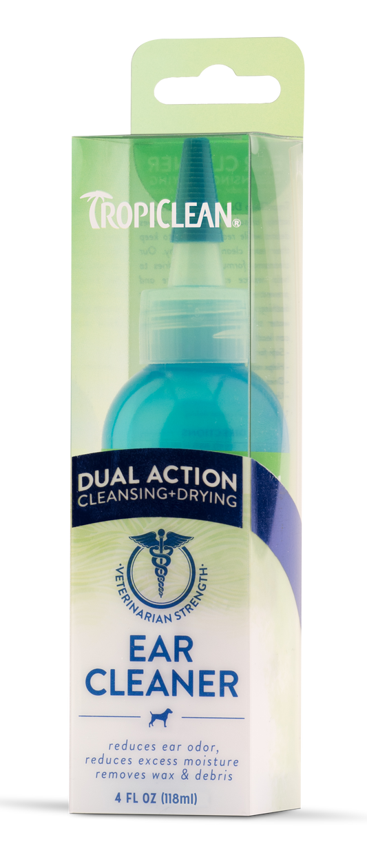 Tropiclean Dual Action Ear Cleaner 118ml