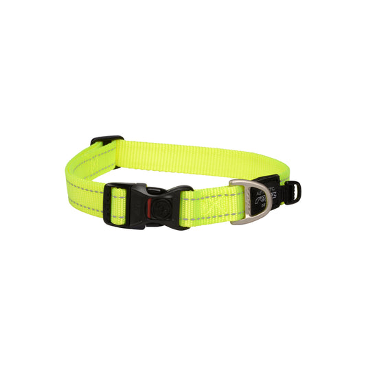 Rogz Classic Collar Dayglo Yellow