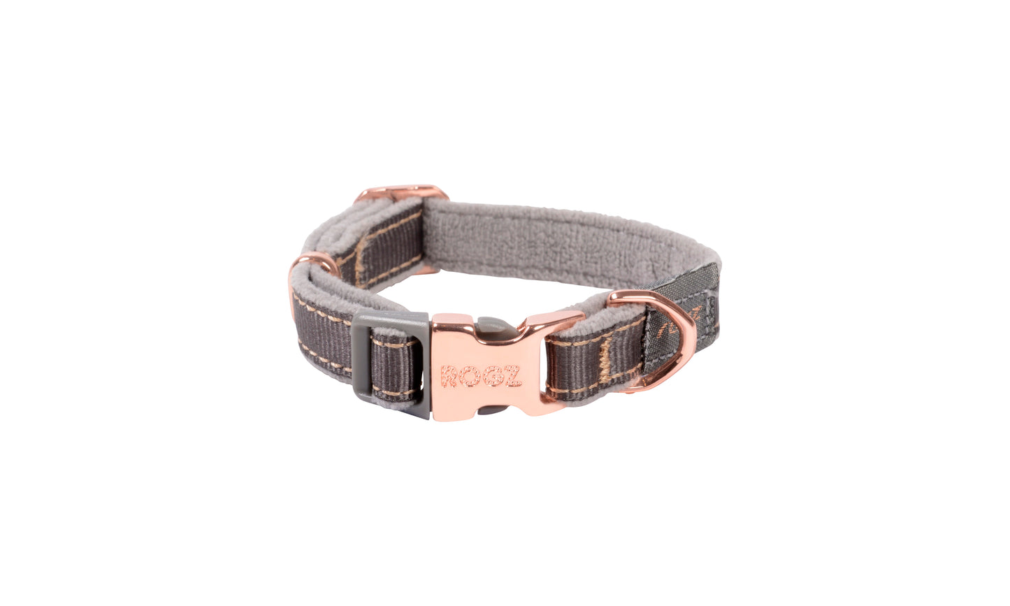 Rogz Urban Classic Collar Dove Grey