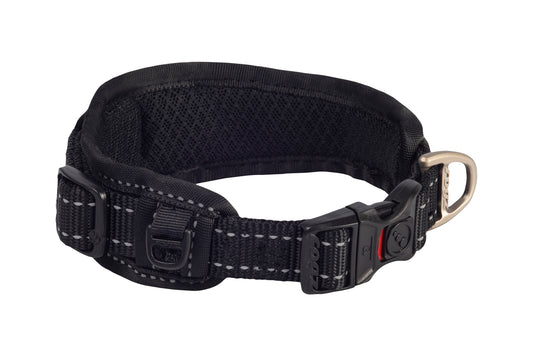 Rogz Classic Padded Collar Black