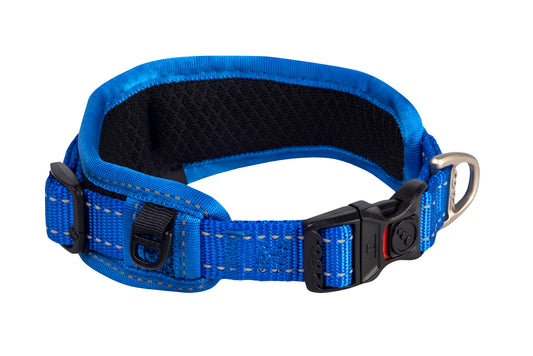 Rogz Classic Padded Collar Blue