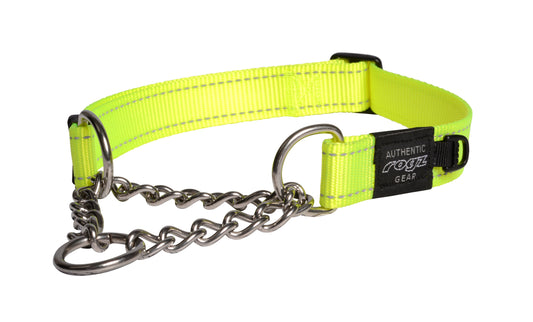 Rogz Control Obedience Collar Dayglo Yellow