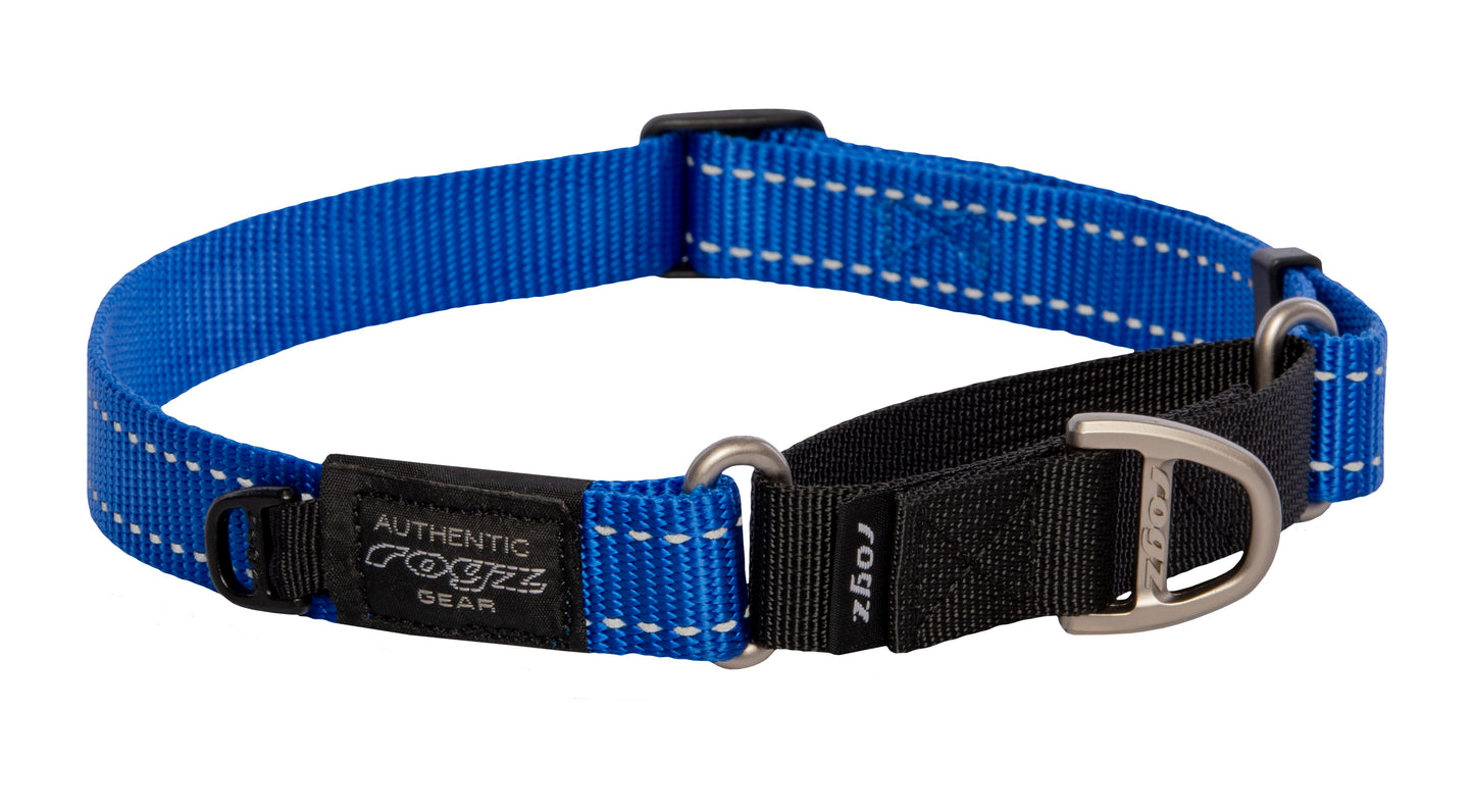 Rogz Control Collar Web Blue
