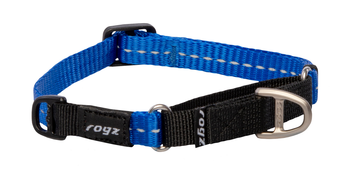 Rogz Control Collar Web Blue