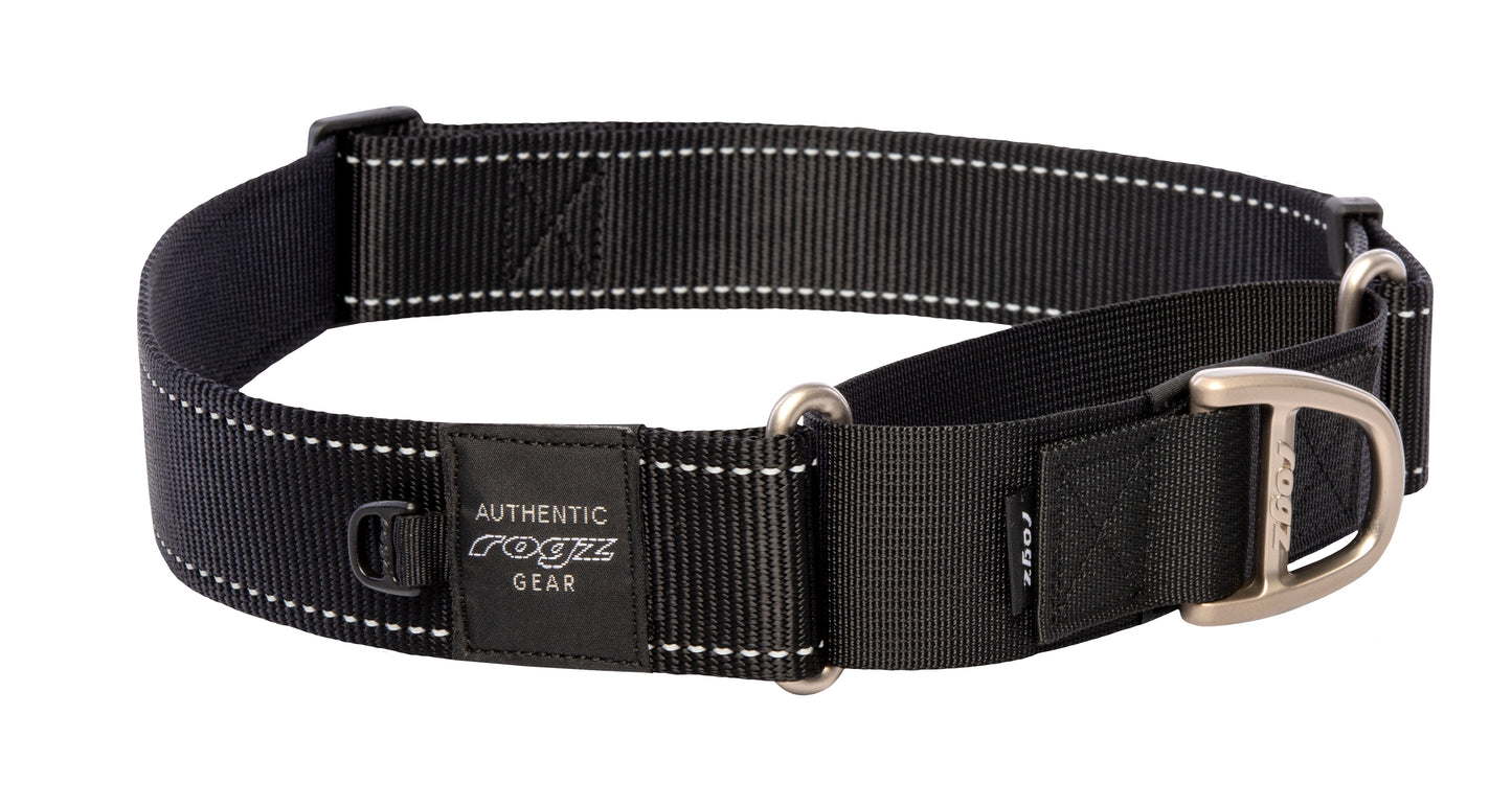 Rogz Control Collar Web Black