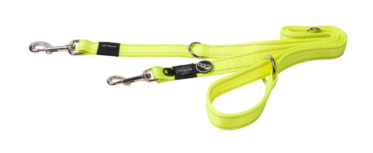 Rogz Specialty Multi-Lead Dayglo Yellow