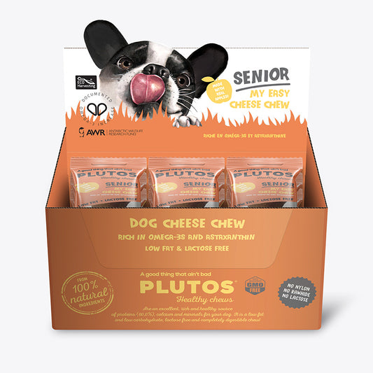 Plutos for Senior Cheese, Apple & Qrill Med (20pk)