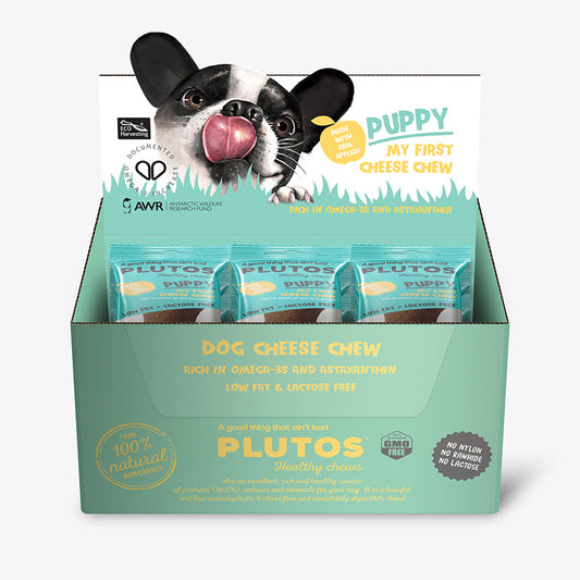 Plutos for Junior Cheese, Apple & Qrill Med (20pk)
