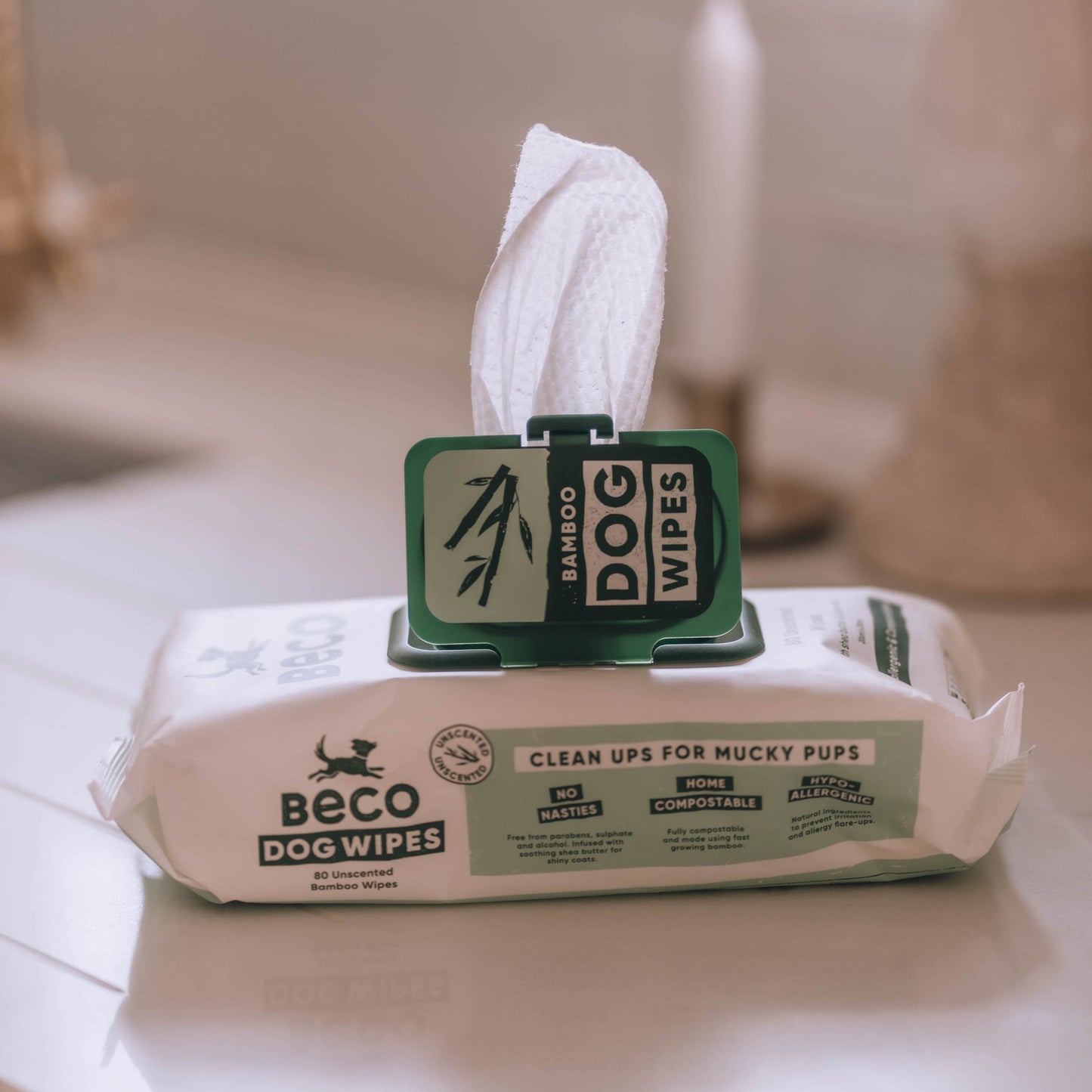 Beco Bamboo Wipes 80pk