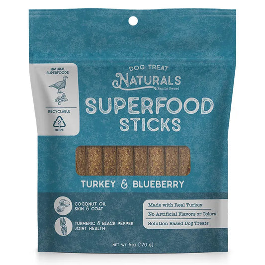 Dog Treat Naturals Superfood Sticks