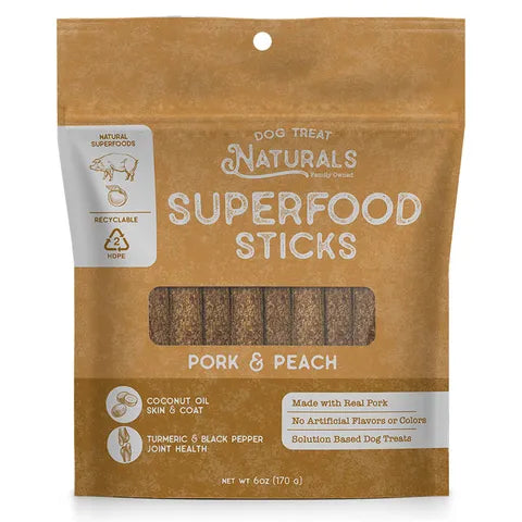 Dog Treat Naturals Superfood Sticks