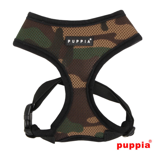 Puppia Soft Harness Camo