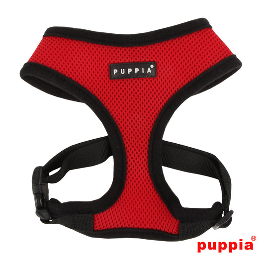 Puppia Soft Harness Red